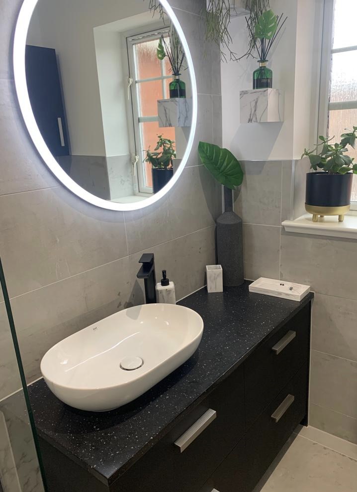 Bathrooms by Homes by Dominique